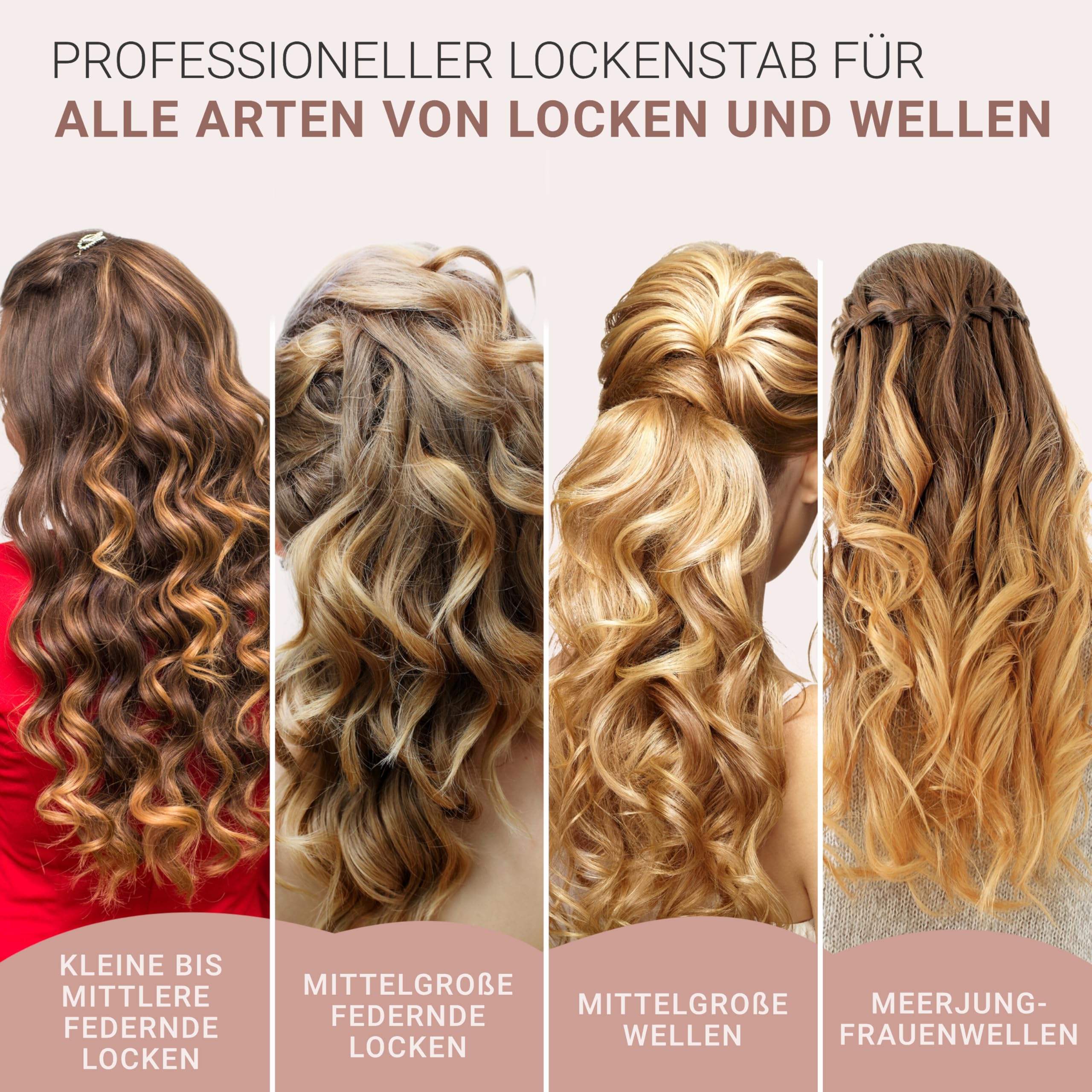 golden-curl-gl506-lockenstab-18-25-mm-konischer-beach-waves-curler-rose-gold-mit image 6
