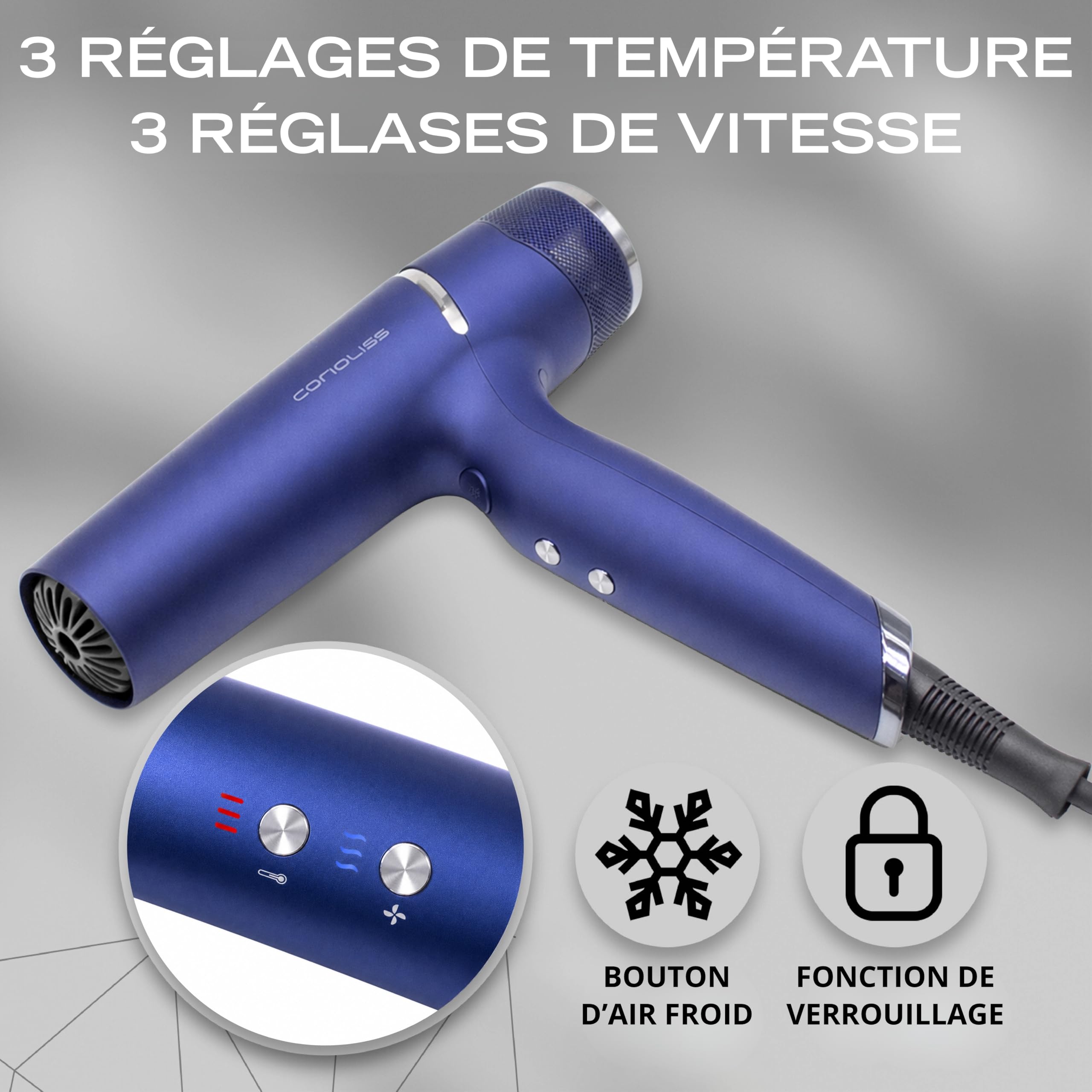 corioliss-whisper-profi-haartrockner-1800w-ionen-330-g-blau image 3
