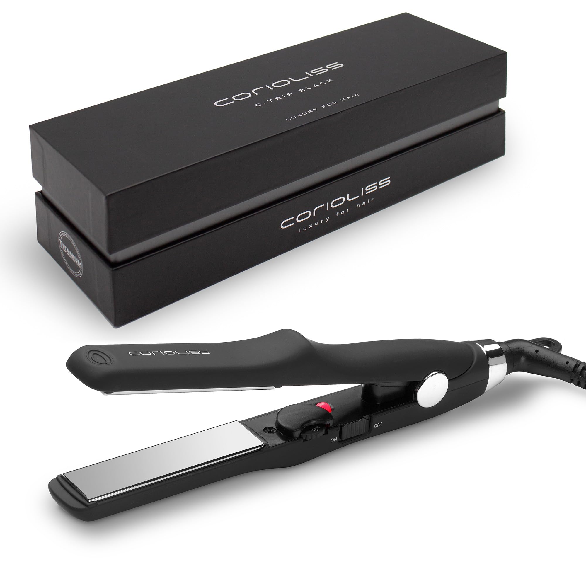 corioliss-c-trip-mini-gl-tteisen-black-reise-haargl-tter-titan image 1