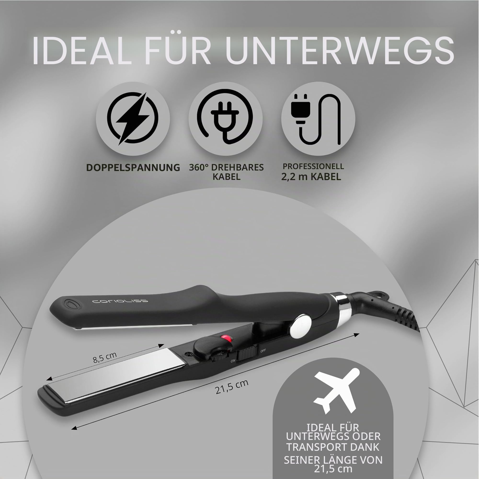 corioliss-c-trip-mini-gl-tteisen-black-reise-haargl-tter-titan image 6