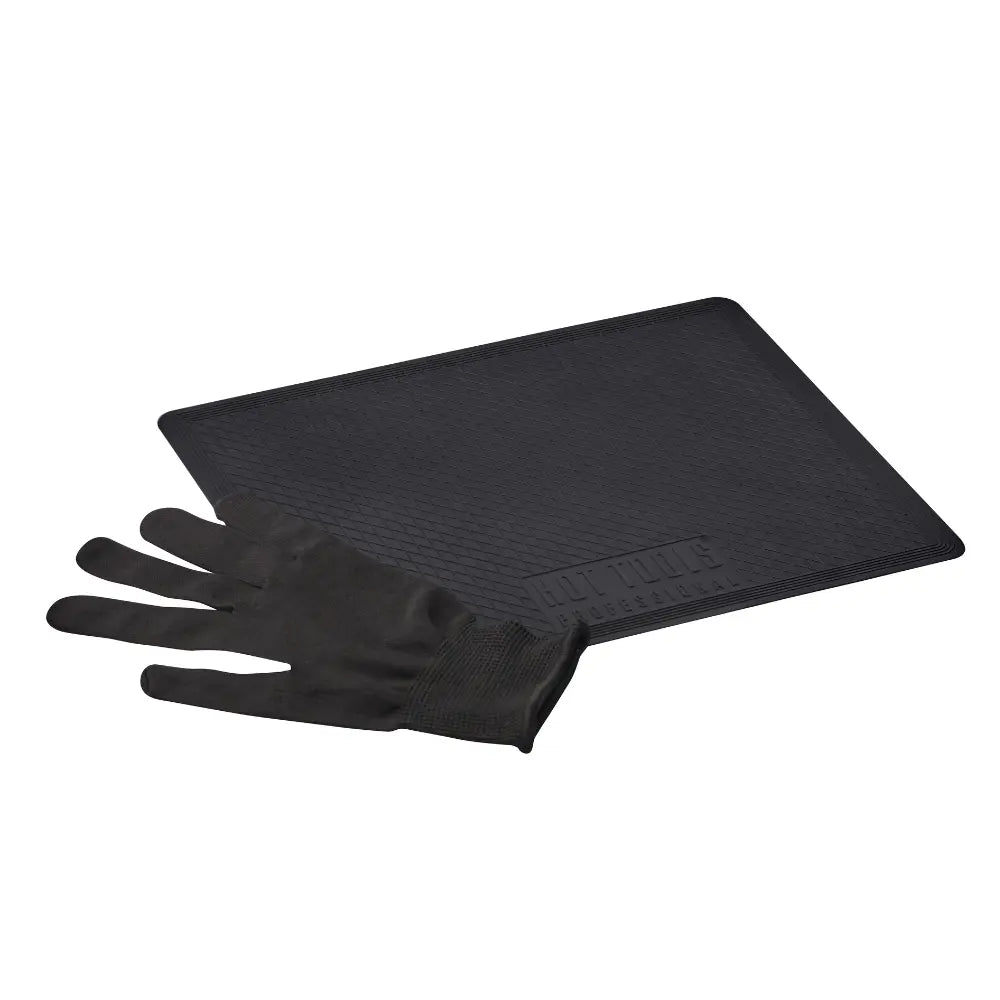hot-tools-hitzeschutzmatte-26-cm-x-20-5-cm-hitzebest-ndige-ablage-f-r-gl-tteisen image 1