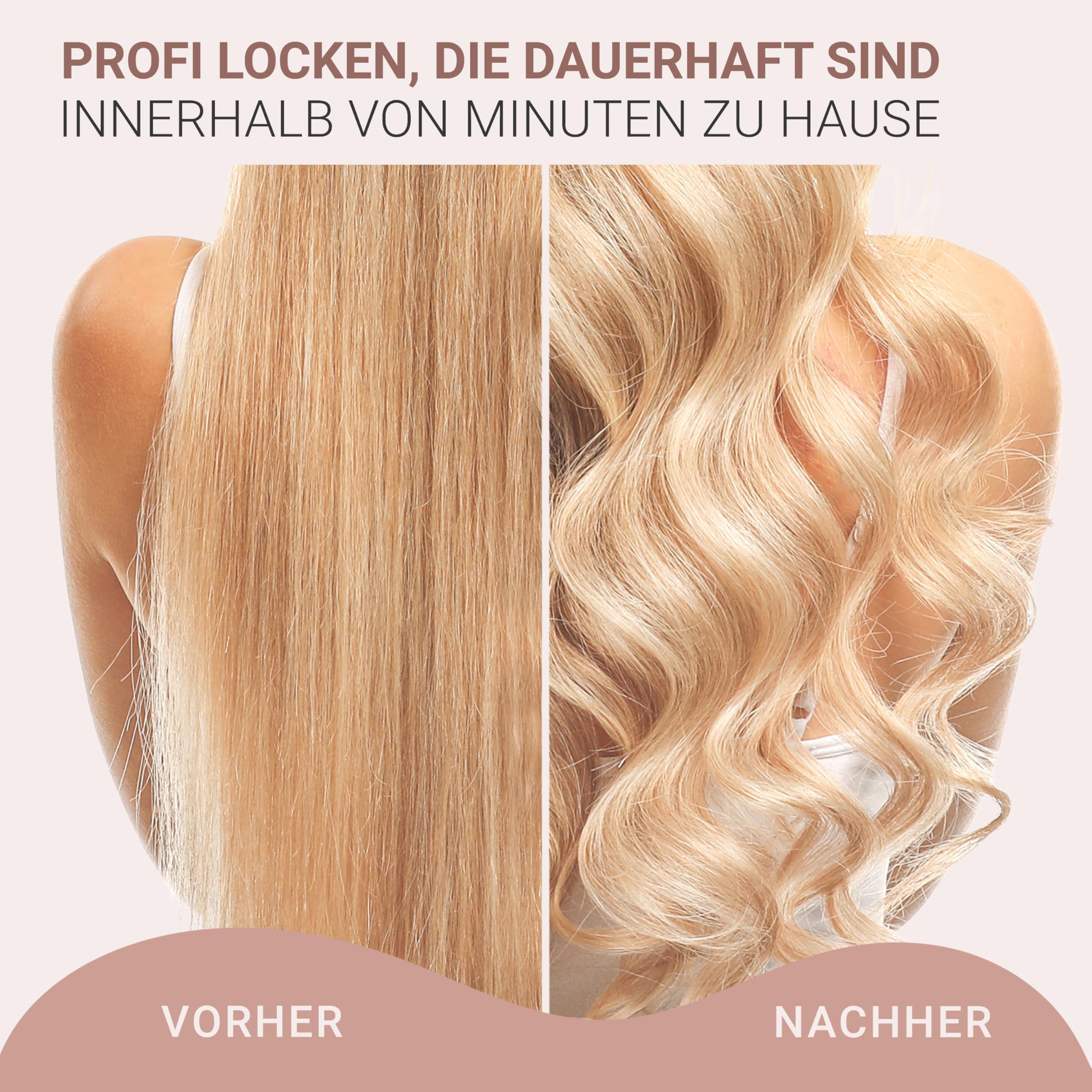 golden-curl-gl506-lockenstab-18-25-mm-konischer-beach-waves-curler-rose-gold-mit image 5