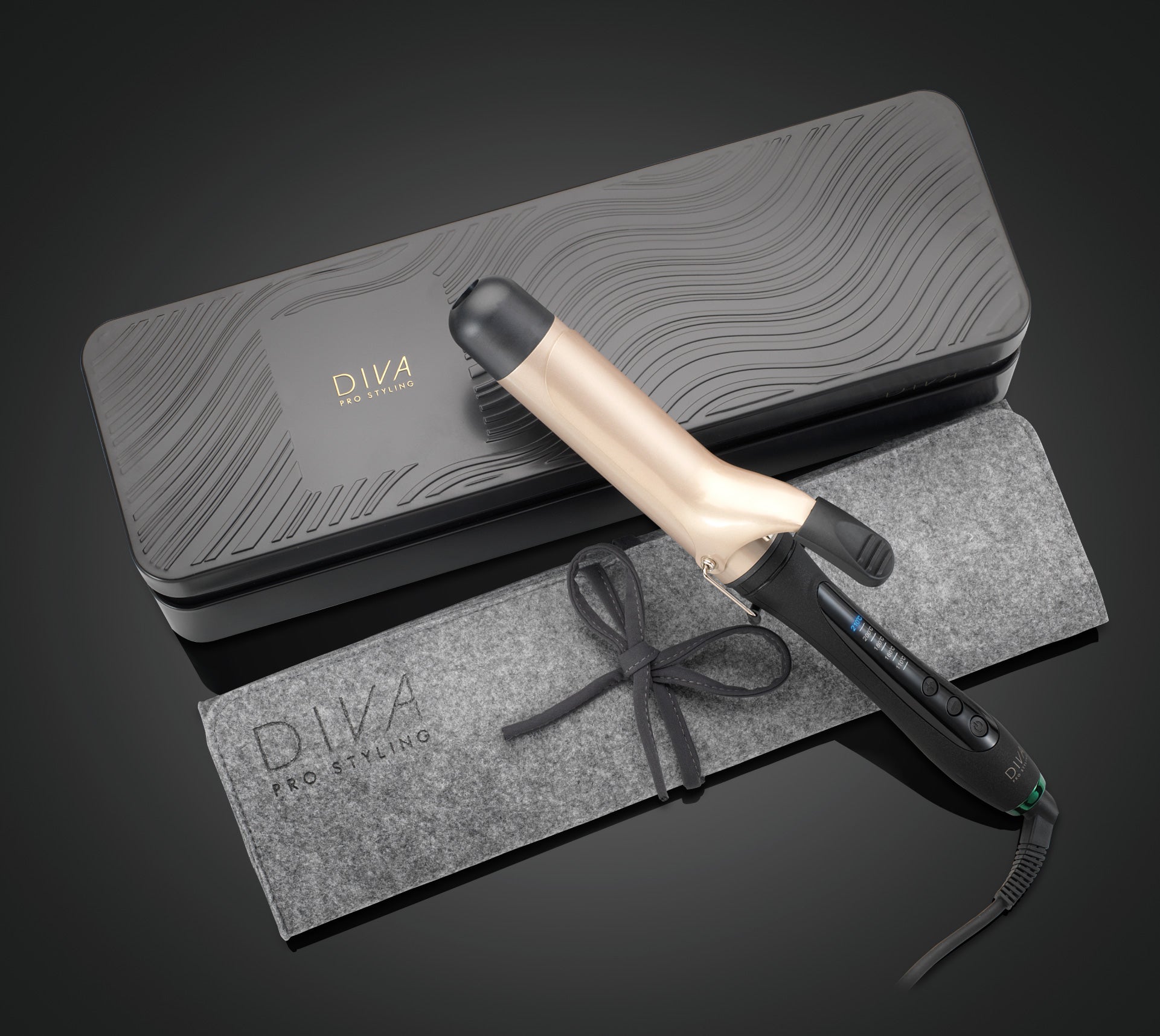 diva-pro-styling-digital-tongs-lockenstab-19-mm-25-mm-32-mm-38-mm image 1