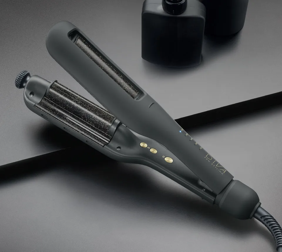 diva-pro-styling-precious-metals-gold-dust-multi-waver-wellenstyler-f-r-deep-wav image 1